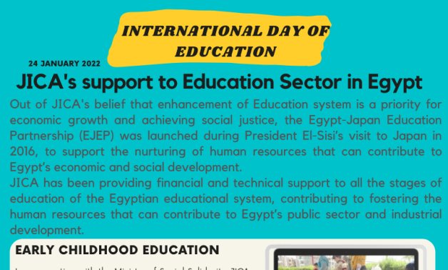 JICA supports education sector in Egypt