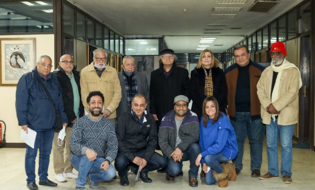 File: Cairo Film Society Festival jury members.