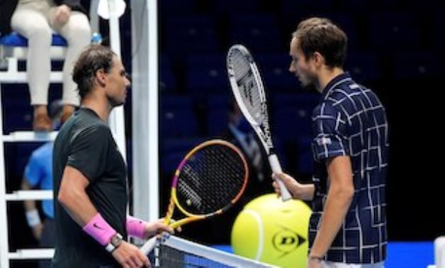 Nadal and Medvedev, Reuters