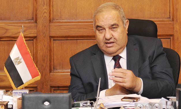 FILE - Former President of Egypt’s Supreme Constitutional Court (SCC) Saeed Marie