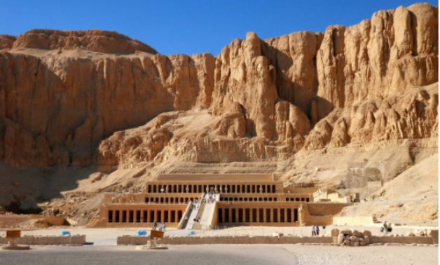Temple of Hatshepsut at Dayr al-Baḥrī, Thebes, Ron Gatepain (A Britannica Publishing PartnerEgypt).
