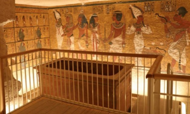FILE - Tutankhamun's tomb