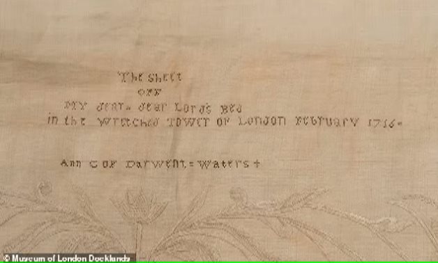 The antique bedsheet - London Museum