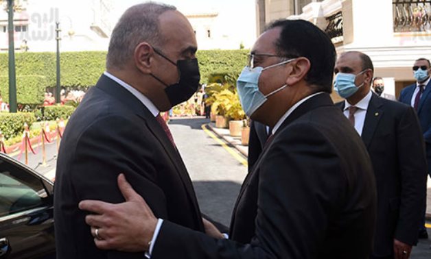 PMs of Egypt, Jordan confer on bilateral cooperation
