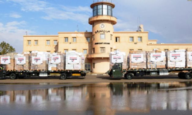 Egypt sent medical and humanitarian aid to Sudan