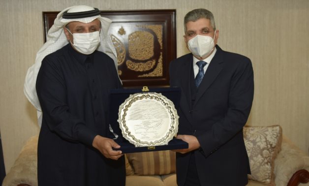 Chairman of the Suez Canal Authority (SCA) Osama Rabie discussed on Tuesday with Chairman of the Saudi Public Transport Authority (PTA) Rumaih bin Mohammed Al-Rumaih ways of cooperation in maritime transport.