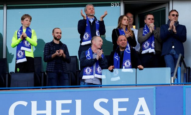 Chelsea owner Roman Abramovich applauds fans after winning the Premier League Reuters / Eddie Keogh Livepic
