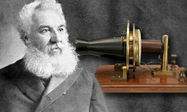 1876 - Alexander Graham Bell receives a patent for his invention of the telephone - Encyclopedia Brittanica