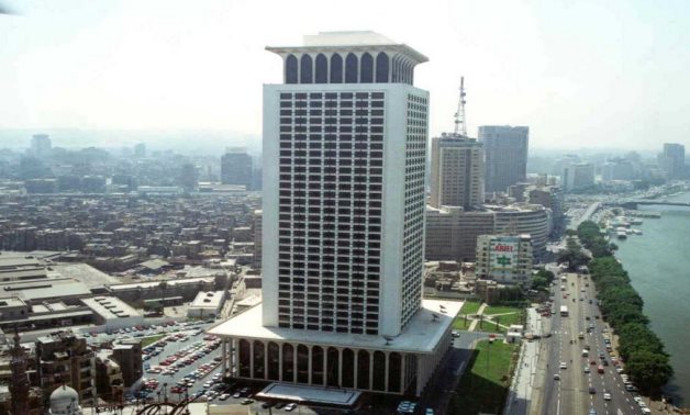 FILE – Ministry of Foreign Affairs headquarters in Cairo 