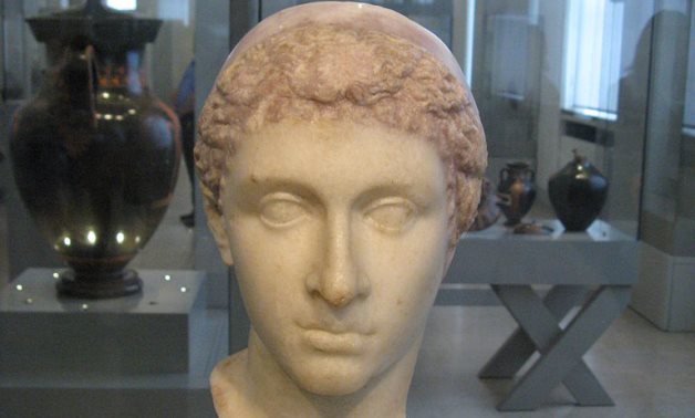 Bust of Queen Cleopatra VII - social media