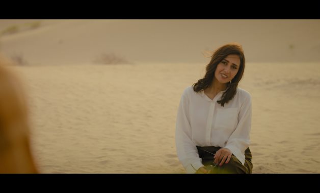 File: Hala Shiha in a scene from the short movie.