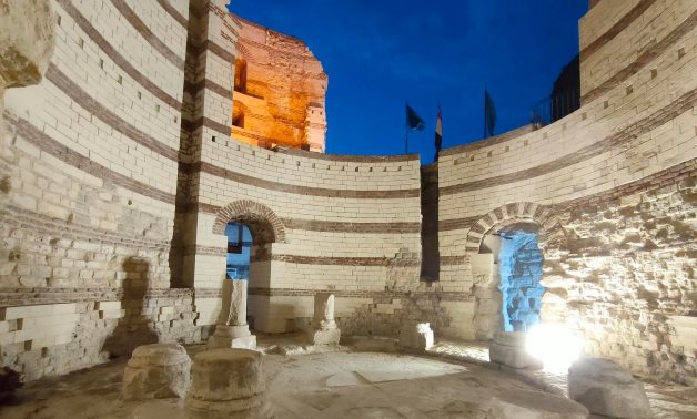 Restored part of Babylon Fortress - Min. of Tourism & Antiquities