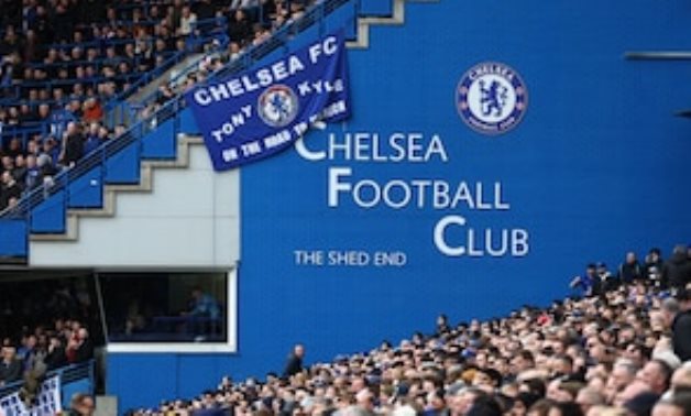General view of the stands at Stamford Bridge, Reuters