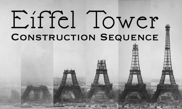 Eiffel Tower construction sequence - Instabumper