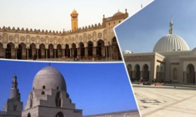 FILE - Al-Azhar Mosque Compilation 