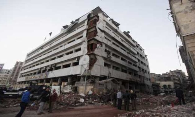 Bombing of Daqahliyah Security Directorate on December 24, 2013 – Al Ahram newspaper 