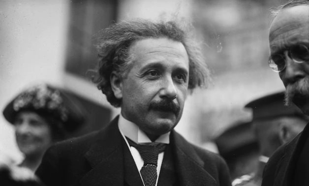 Albert Einstein is seen during a visit to Washington, D.C., in the 1920s-PHOTOGRAPH BY HARRIS&EWING, LIBRARY OF CONGRESS