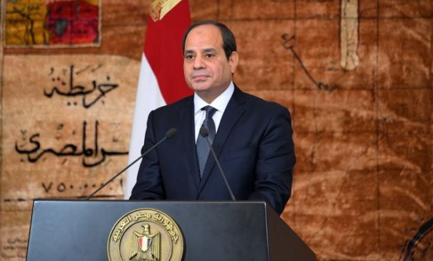 FILE - President Abdel Fatah al-Sisi