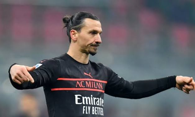 AC Milan's Zlatan Ibrahimovic reacts REUTERS/Daniele Mascolo