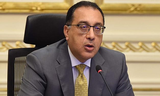 FILE - Egyptian Prime Minister Mostafa Madbouli