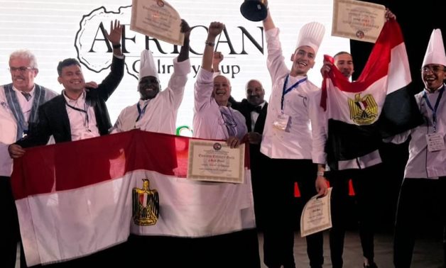 Egypt wins the African Championship for Young Chefs under the age of 25