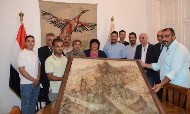 Egypt’s Min. of Culture succeeds in retrieving Abdel Hadi el-Gazzar’s lost painting