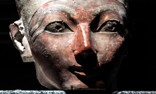 Queen Hatshepsut Head Statue in Sharm El-Sheikh Museum - social media