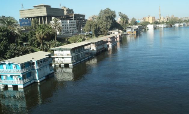 FILE - Floating houses on the Nile River at Giza's Kitkat – Egypt Today/Salah al-Rashidy