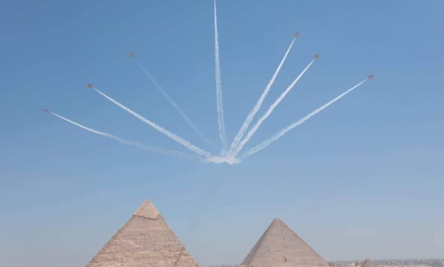 Pyramids Air Show 2022  - Min. of Tourism & Antiquities