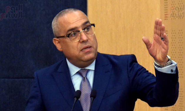 Minister of Housing, Utilities and Urban Communities Assem al-Gazar – Press Photo 