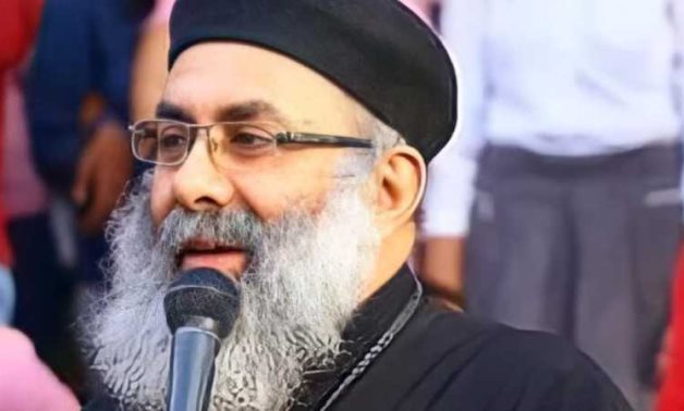FILE - Spokesman of the Coptic Church Qoms Moussa Ibrahim