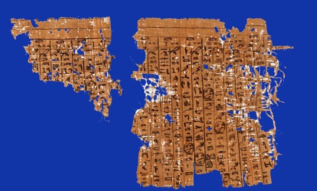 File: The oldest written papyri ever found in Egypt.