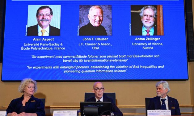 Nobel physics prize goes to sleuths of 'spooky' quantum science