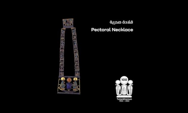 Pectoral necklace of Tutankhamun - Min. of Tourism & Antiquities 