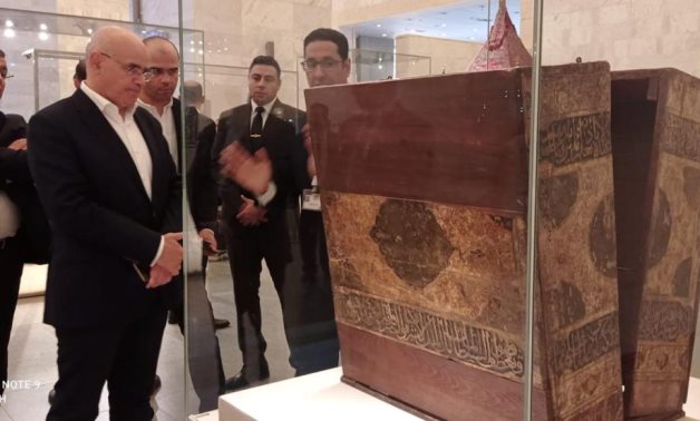 The Chief of Staff of Cyprus, Lt.-Gen. Democritus Zervakis, made a tour of the National Museum of Egyptian Civilization- Mohamed Asaad- Youm7