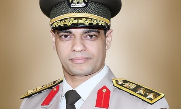 FILE - Spokesperson of the Egyptian Armed Forces Gharib Abdel Hafez 
