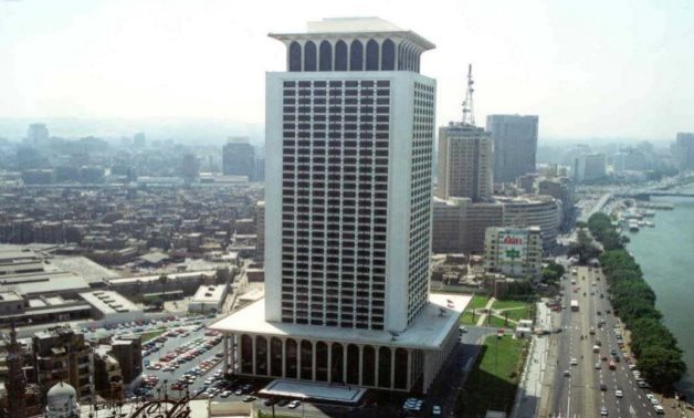 FILE – Headquarters of the Egyptian Ministry of Foreign Affairs in Cairo