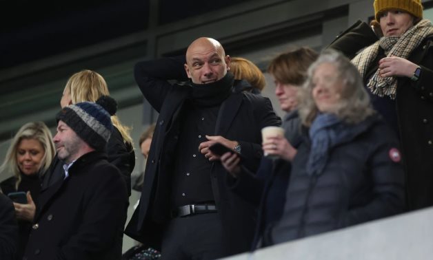 Former referee Howard Webb is pictured in the stands Action Images via Reuters/Matthew Childs
