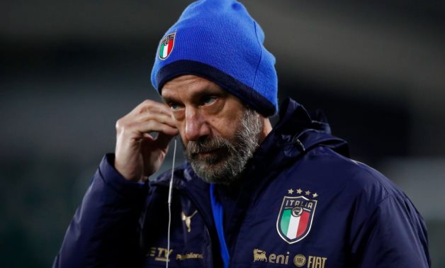 Italy chief delegate Gianluca Vialli during training Action Images via Reuters/Jason Cairnduff