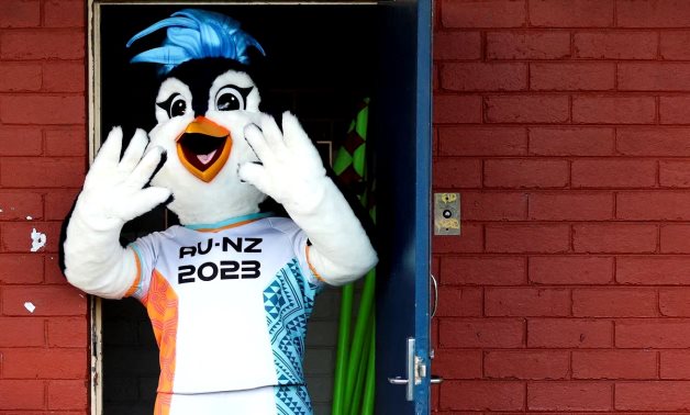 Tazuni, the FIFA Women's World Cup 2023 official mascot, makes a first Australian appearance to celebrate the FIFA Volunteer Programme launch in Melbourne, Australia, November 9, 2022. REUTERS/Martin Keep/