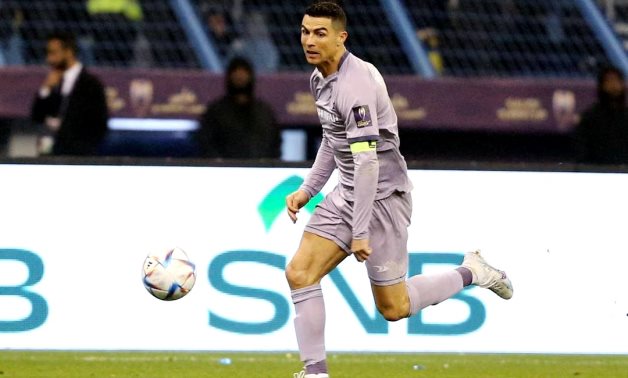 Al Nassr's Cristiano Ronaldo in action REUTERS/Ahmed Yosri