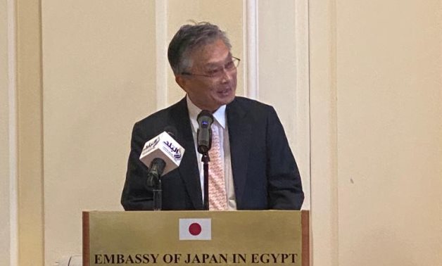 Japanese Ambassador in Cairo in Cairo, Oka Hiroshi