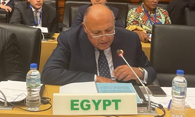 Foreign Minister Sameh Shoukry participated, on Saturday, in the Meeting of the Committee of African Heads of State and Government on Climate Change (CAHOSCC)