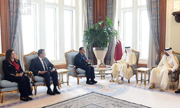 During the PM's visit to Qatar
