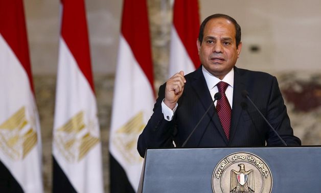 FILE - President Abdel Fatah Al-Sisi