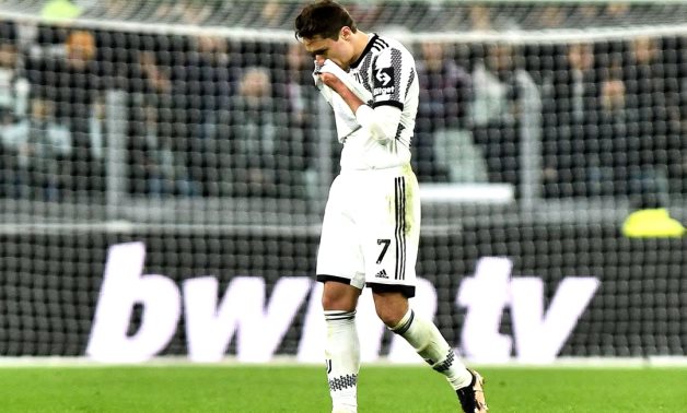 Juventus' Federico Chiesa reacts REUTERS/Massimo Pinca