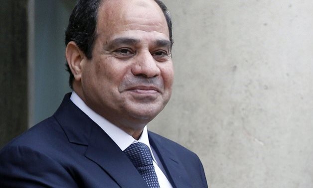 FILE - Egyptian President Abdel Fattah El-Sisi 