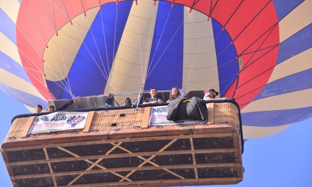 Hot-air balloon flights resumed in Luxor governorate- Youm7/Ahmed Marie