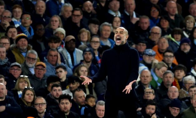 Manchester City manager Pep Guardiola Action Images via Reuters/Lee Smith
