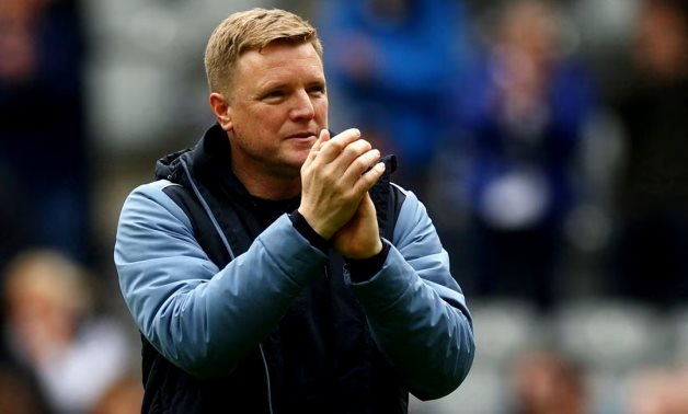 Newcastle United manager Eddie Howe celebrates after the match Action Images via Reuters/Lee Smith/File Photo